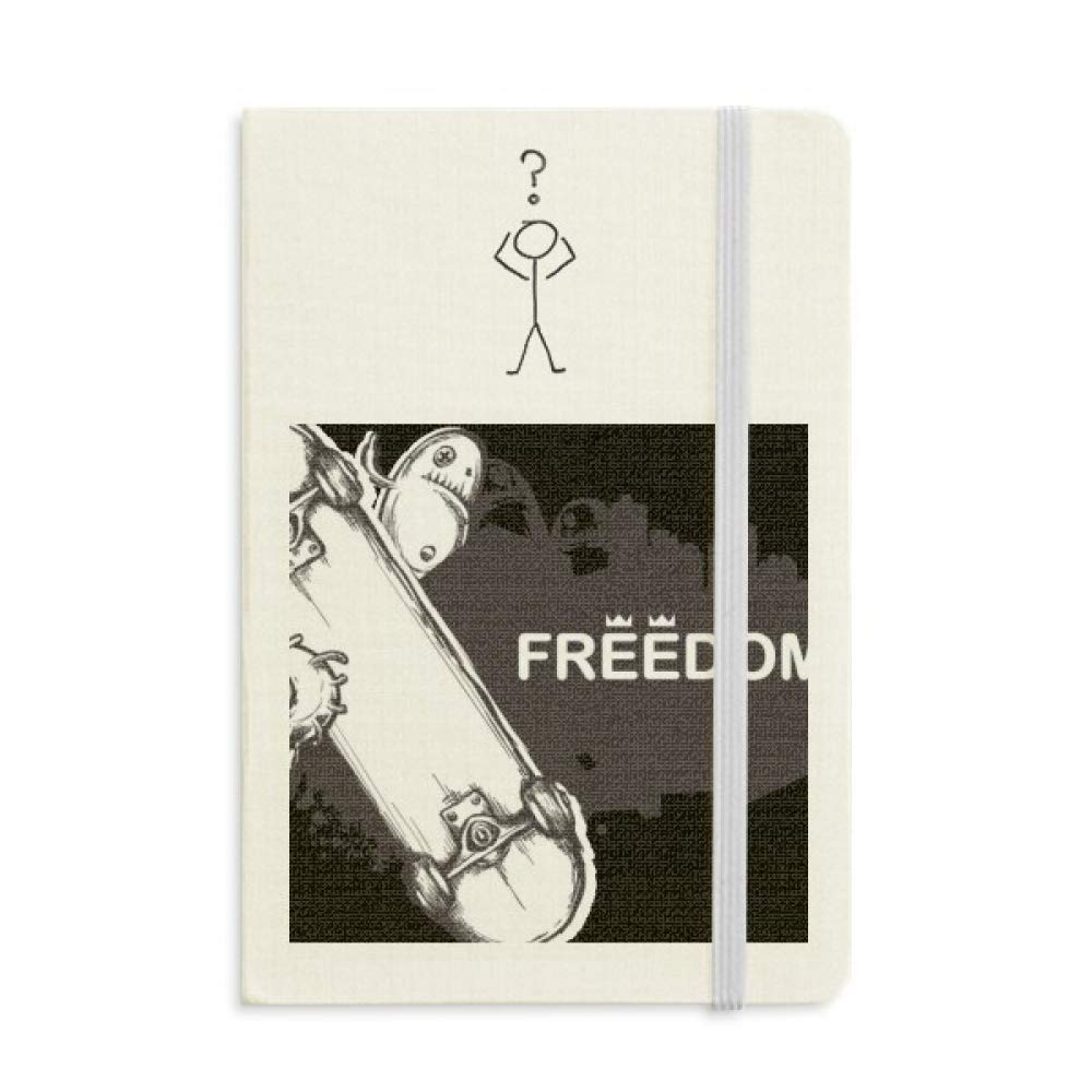 Skateboard Journal A5 Libérez Votre Créativité Hip-hop avec ce Carnet Portable Classique