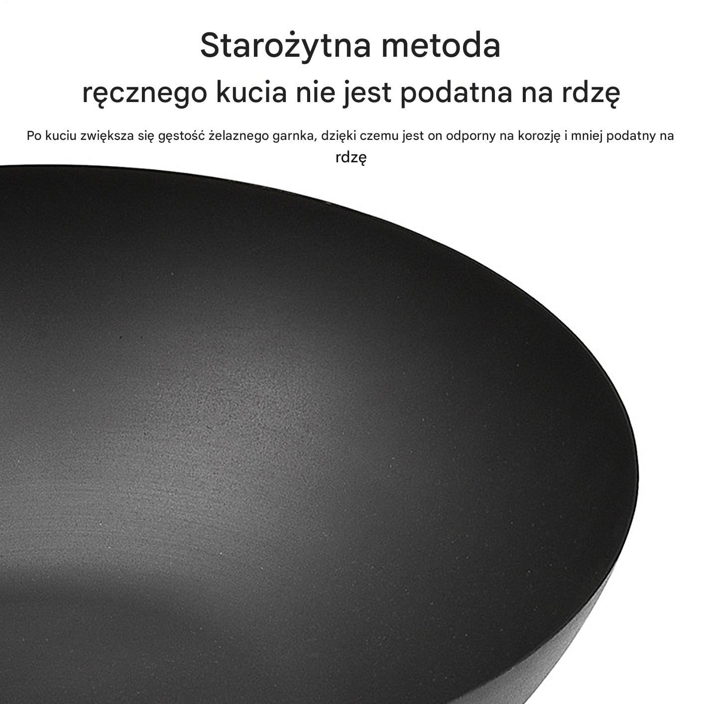 Patelnie Żelazne Do Gotowania Naczynie nieprzywierające naturalne gotowanie | Patelnia Do Domu, Kuchni, Na Kemping I Do