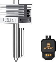 Upgraded P2S/X2D/H2 Series High Speed Quick Swap Hotend 0.4mm Hardened Steel Nozzle with Silicone Cover Compatible with Bambu Lab X2D/P2S/H2D/H2S/H2C 3D Printer