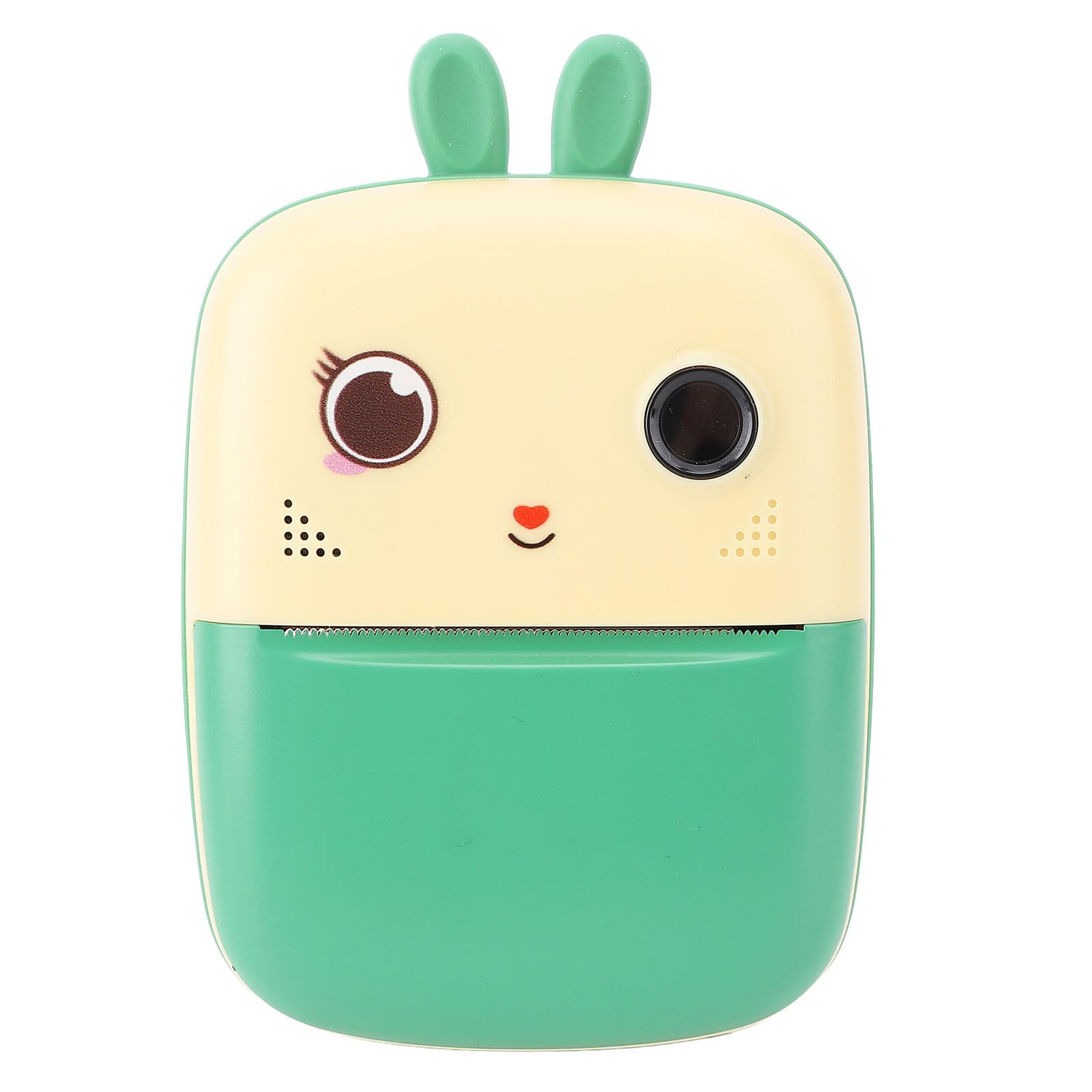 1080P Small Print Camera, 80MP Dual Camera, HD Black and White Photo Printing, for Creative Kids Play with Auto Focus, 1800mAh Battery (Green)-image-47