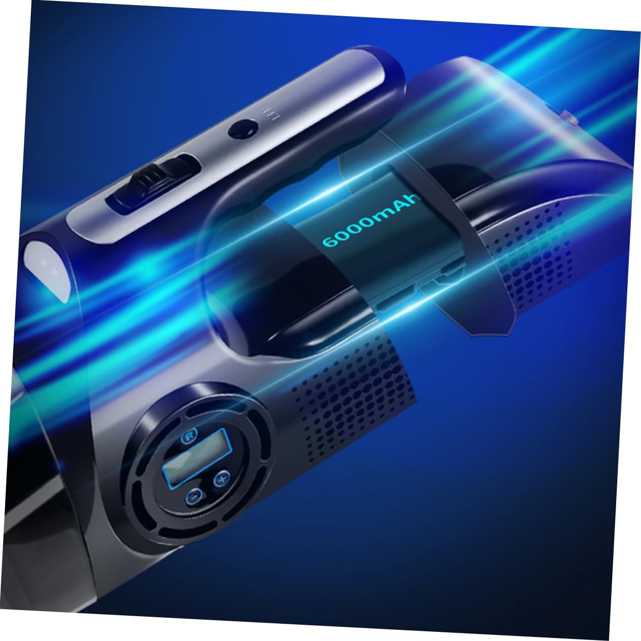 120w Vacuum Cleaner Inflator Car Air Compressor Pump Cordless Electric Vacuum Car Supplies Multipurpose