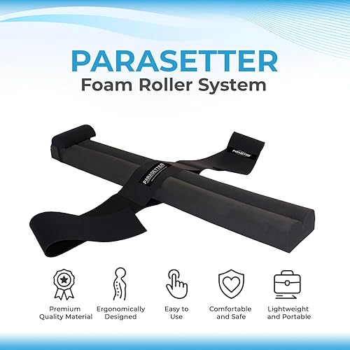 Miniatura 6 de Sistema de rodillos de espuma para pilates, yoga, estiramientos de espalda, ejercicios básicos, perfecto para reducir los niveles de cortisol,