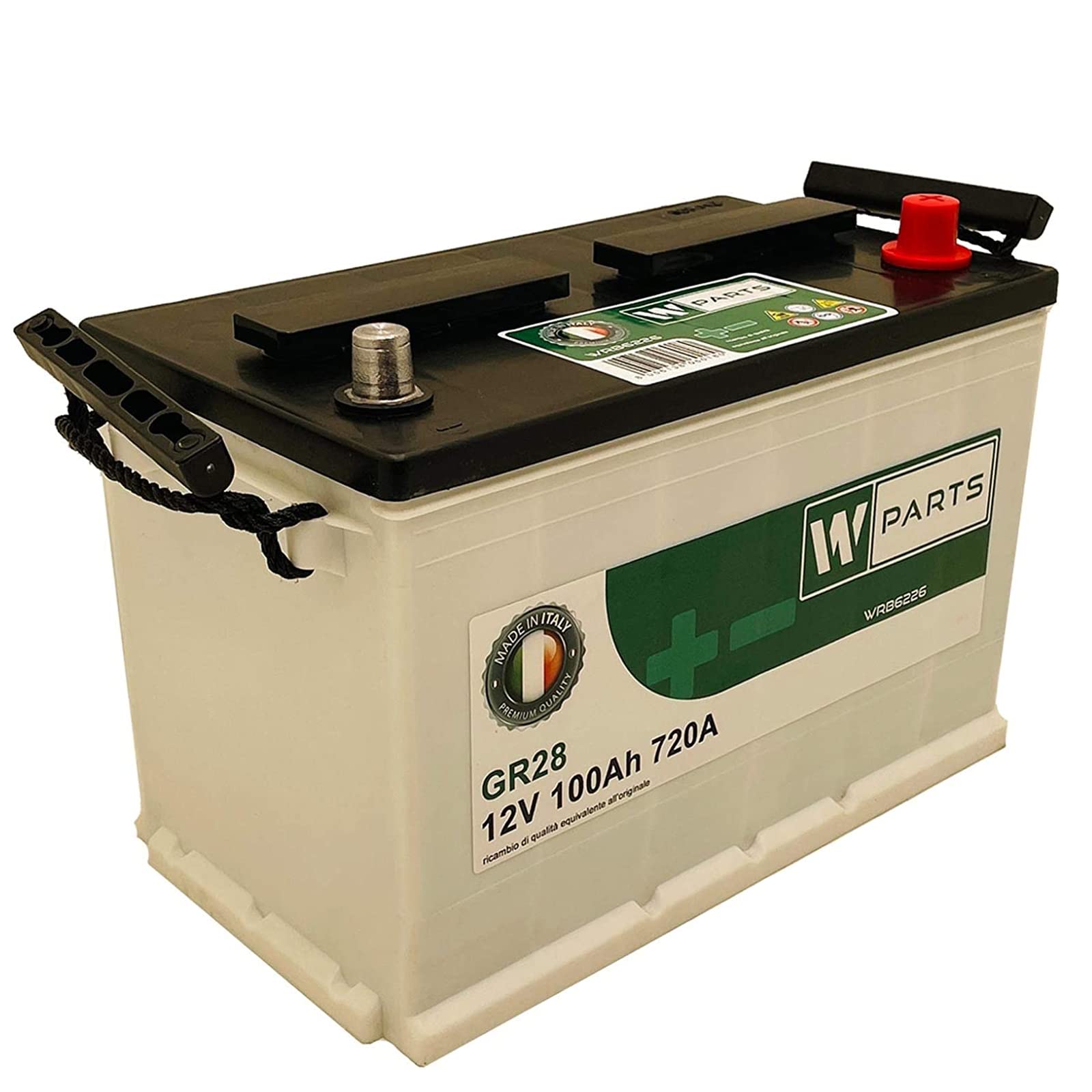 BATTERIA AUTO 100 Ah - 720A +DX | Garanzia Italia | 333x175x215 | 100Ah | G28100