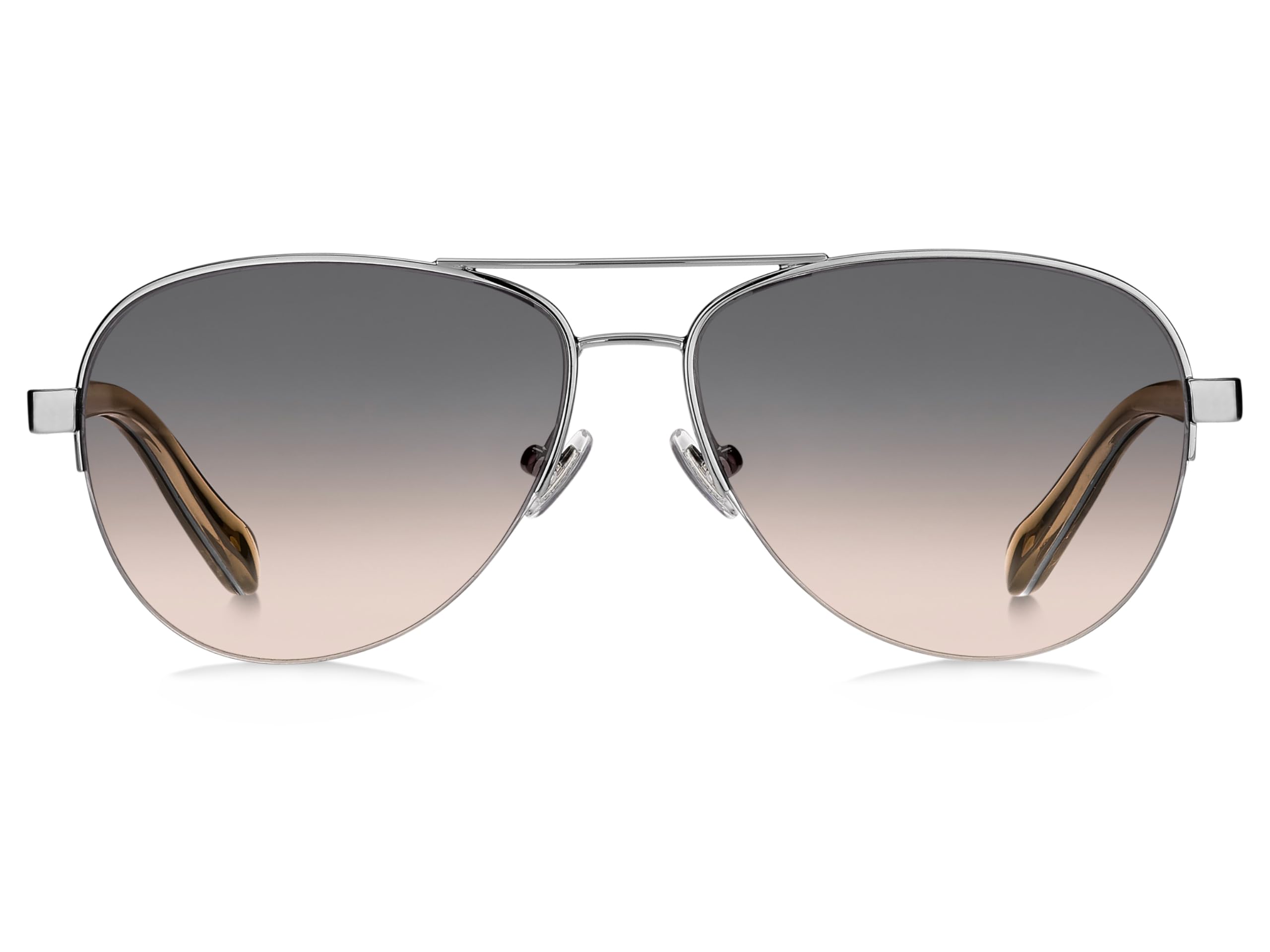 Photo 1 of *********SIMILAR******  Women's FOS3062s Aviator Sunglasses, RUTHENIUM NUDE, 57 mm