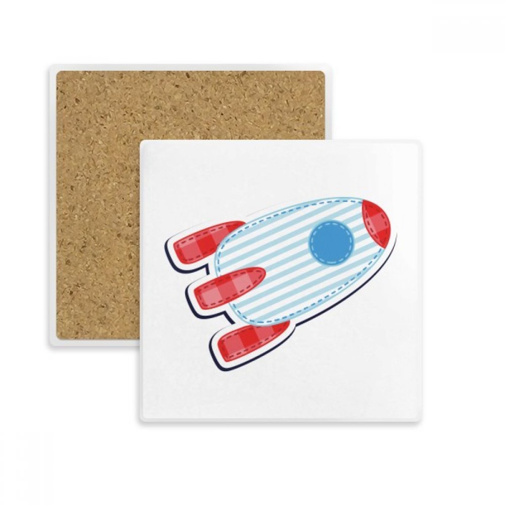 Coaster Univers et Alien Spacecraft sous-verre pierre absorbante cadeau boisson