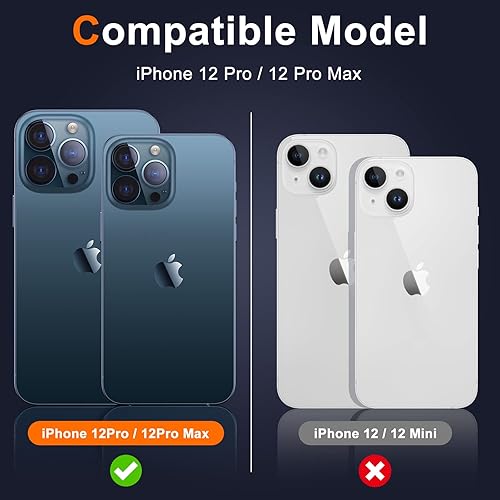 Miniatura 476 de UniqueMe [Paquete de 3 protectores de lente de cámara compatibles con iPhone 14 Pro Max/iPhone 14 Pro, vidrio templado, [compatible con fundas]