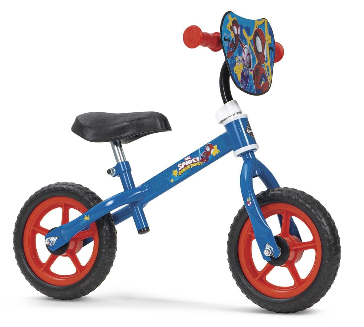 Bicicleta sin pedales de Spiderman TOIMSA para ver crecer la confianza de tu hijo 8