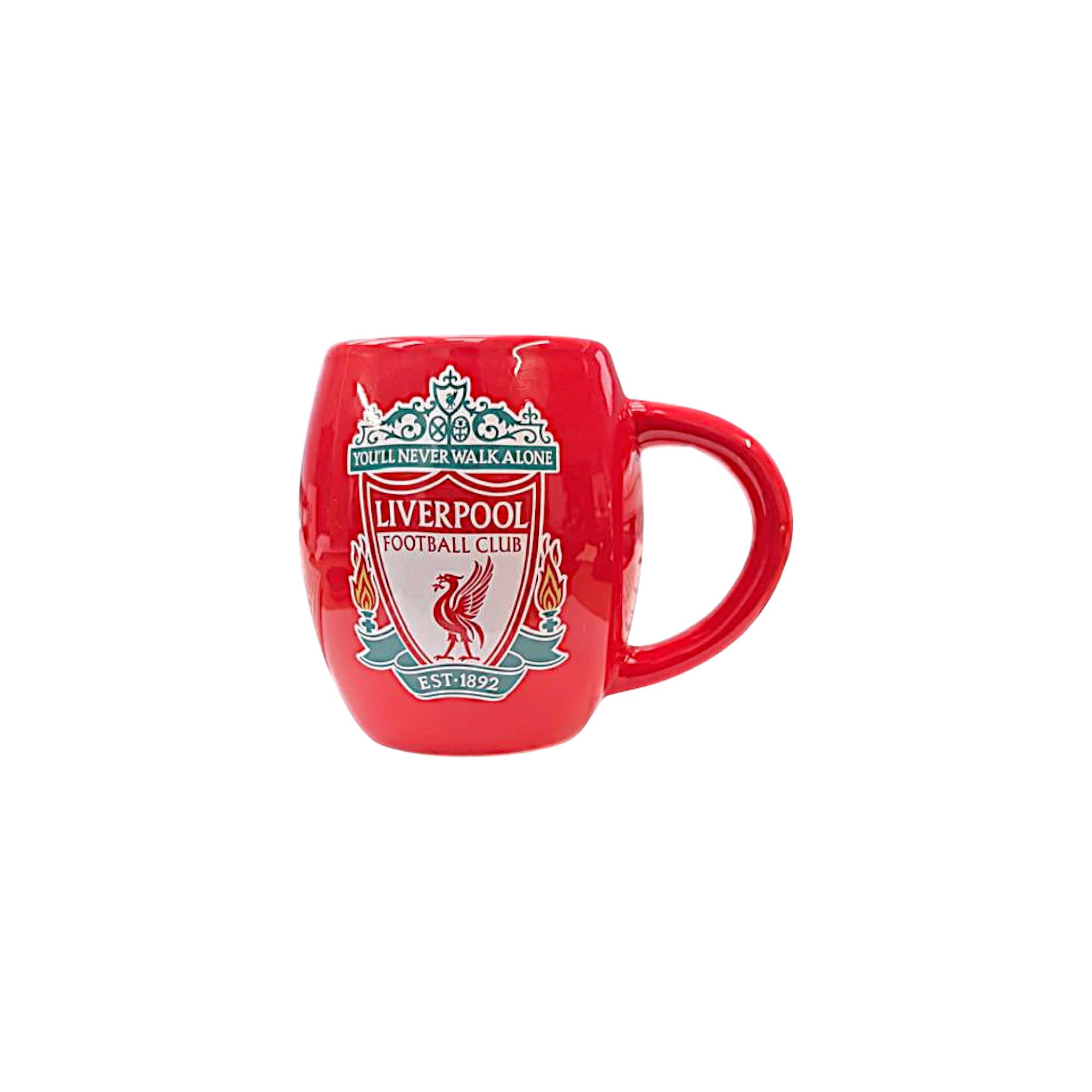 Liverpool FC Tea Tub Travel Mug Coffee Ceramic 500 ml with Lid Official Merchandise