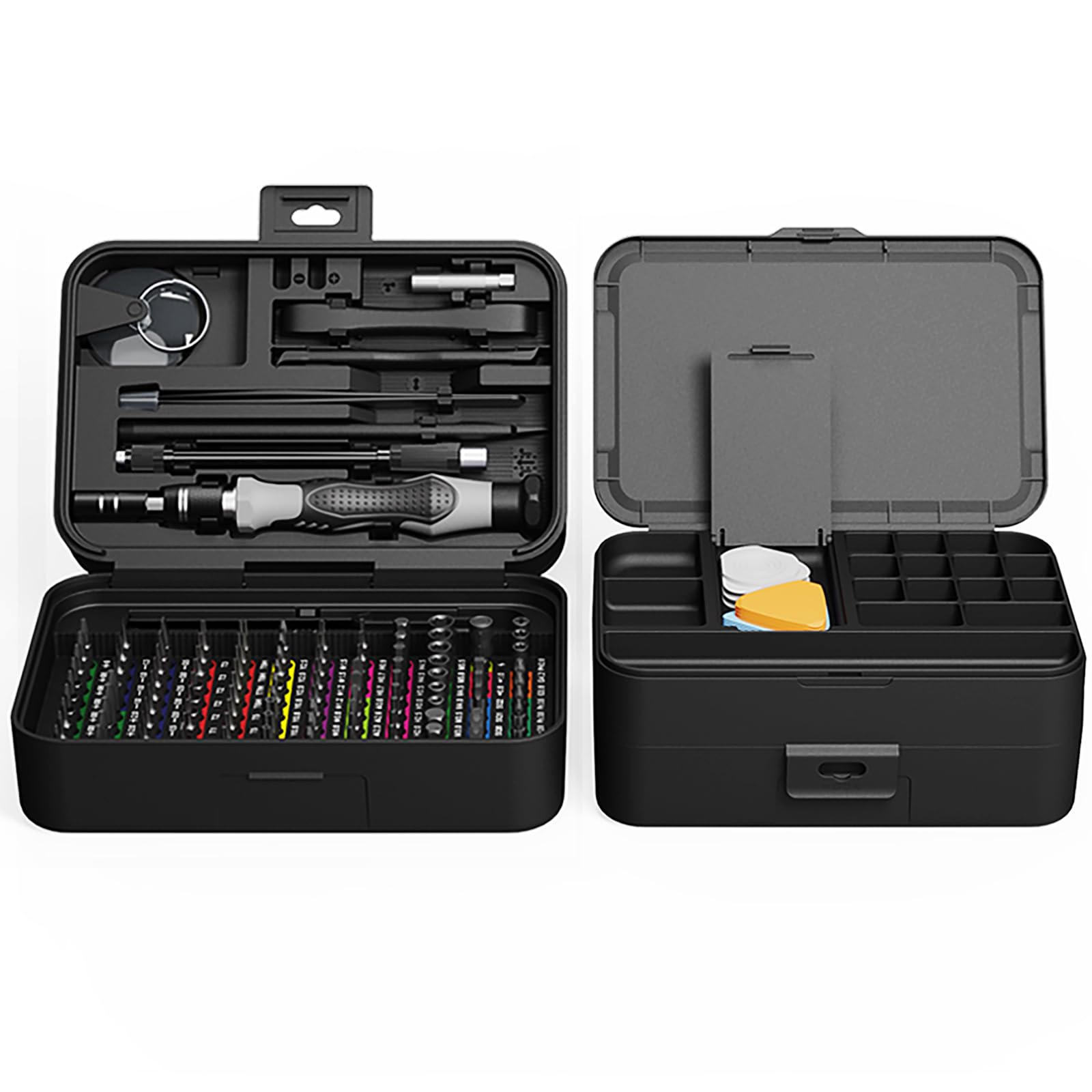 Kit Cacciaviti Precisione APRLIITY 132 In 1 - Magnetico, Con 18 Scatoline, Per Riparazioni IPhone, PC, Orologi