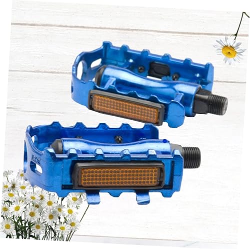 Miniatura 7 de GANAZONO 2 Pairs Bicycle Rear Pedals Tennis Racket Grip Tape Towel Bike Pedals Cleats Bicycle Clips Flat Pedals