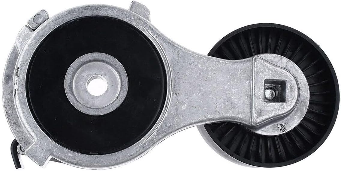 Belt Tensioner With Pulley Steel 1-Number Of Mounting Holes 25-Width (mm) RT-90265 24576073 Compatible with Isuzu Hombre S/XS 1998-2000|GMC Sonoma SL/SLS 1998-2003 & SLE 1998-2001