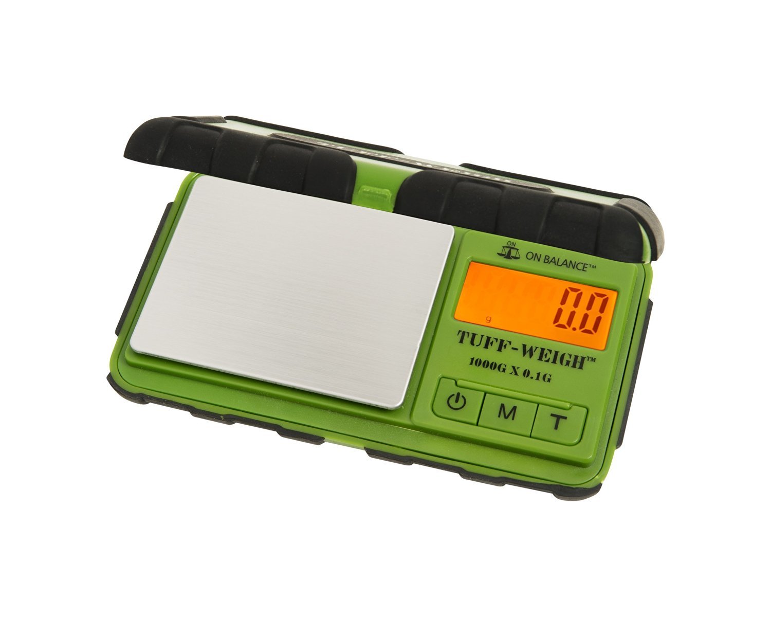 Tuff - Weigh Green Tuff Weigh Tuf1000 On Balance Pocket Weighing Scales Orange Or 0.1G X 1000G