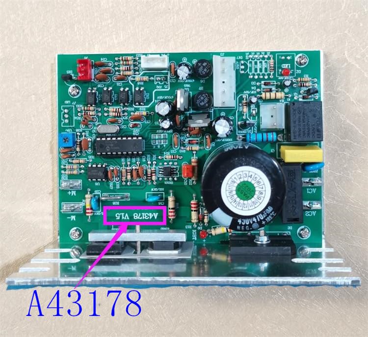 Wiring Connecting Terminals - Million Health 900 7E, 9007 A, 9007 D, 9007 C Treadmill Motherboard Power Panel Circuit Board Panel.ZY03WYT,A43178. - (Color: A43178)