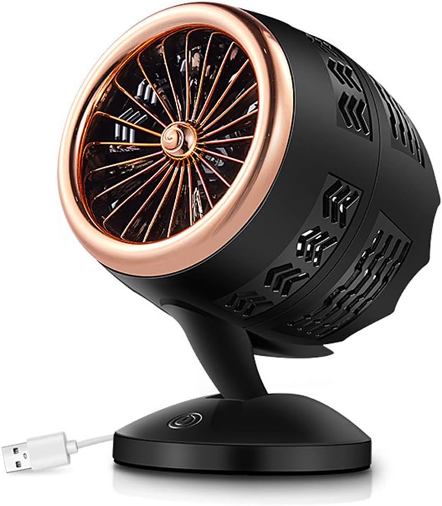 Small USB Powered Table Desk Fan Cooling Fan Mute Soft for Outdoor Travel