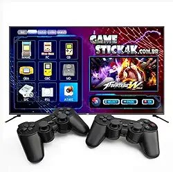 Video Game Stick Lite 10mil Jogos Retro 2 Controles Sem Fio