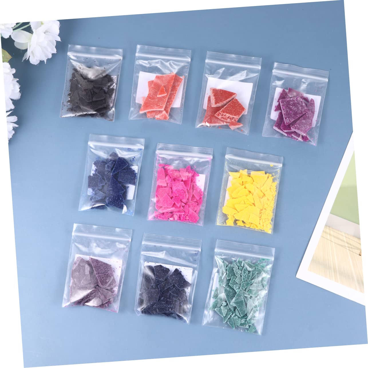 Tofficu 2 Set Di Coloranti Per Candele Per Kit Di Coloranti Per Cera Non Delicati Per La Fabbricazione Di Candele 10 Pezzi * 2
