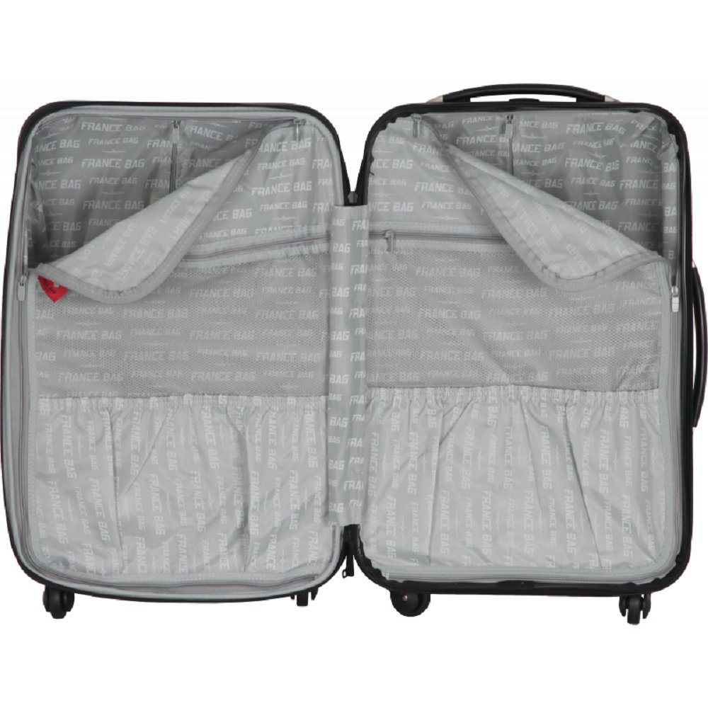 Valise Rigide en Polycarbonate 70 cm pour Long Séjour 4 Roues Multidirectionnelles Navy Jeans Bahamas