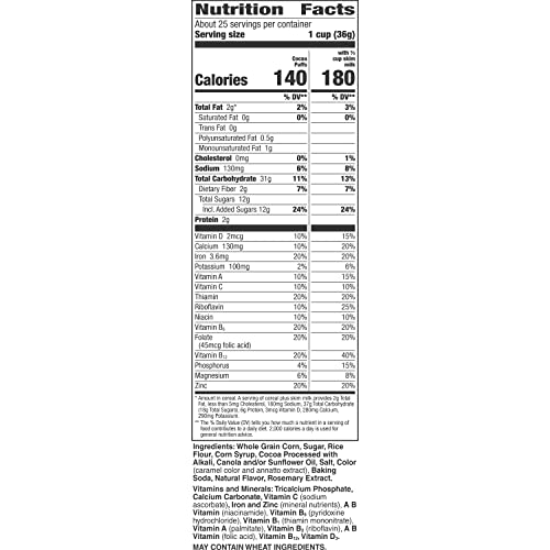 Image of Cocoa Puffs Breakfast Cereal Bag, 32 oz (Pack of 2)