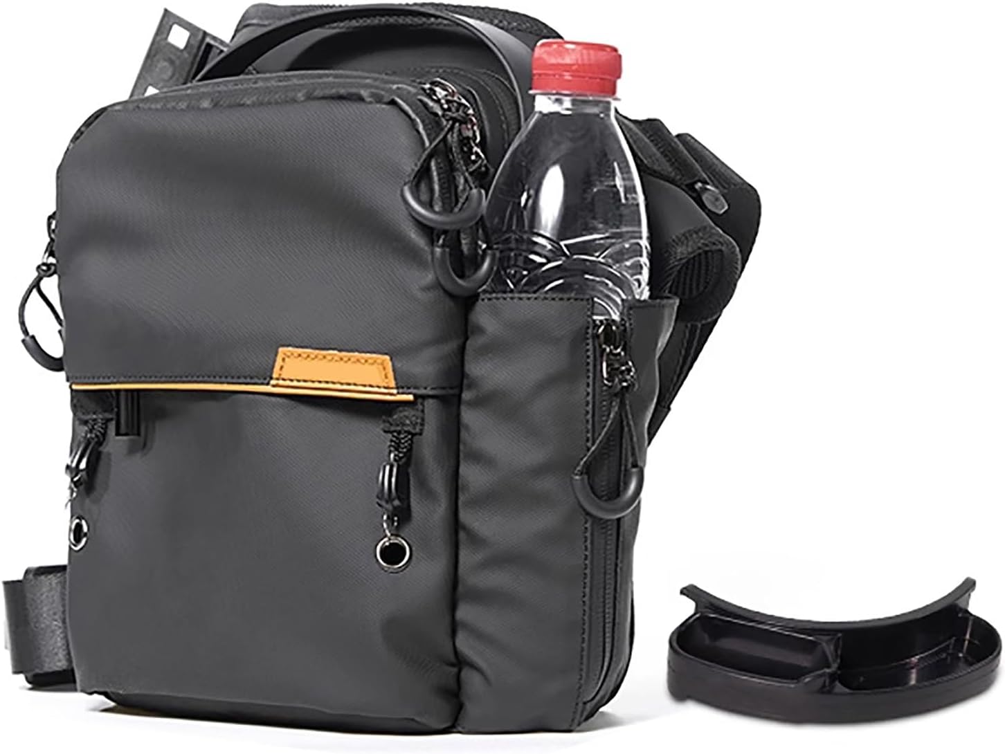 釣り用ヒップバッグ20選｜機動力重視のフィッシングバッグで繰り出そう！ | TSURI HACK[釣りハック] ルアー 釣り鞄 多機能パック 釣り竿挿せるウエストバッグ ウエストポーチ 漁具収納 ベルトパック (スタイル1)