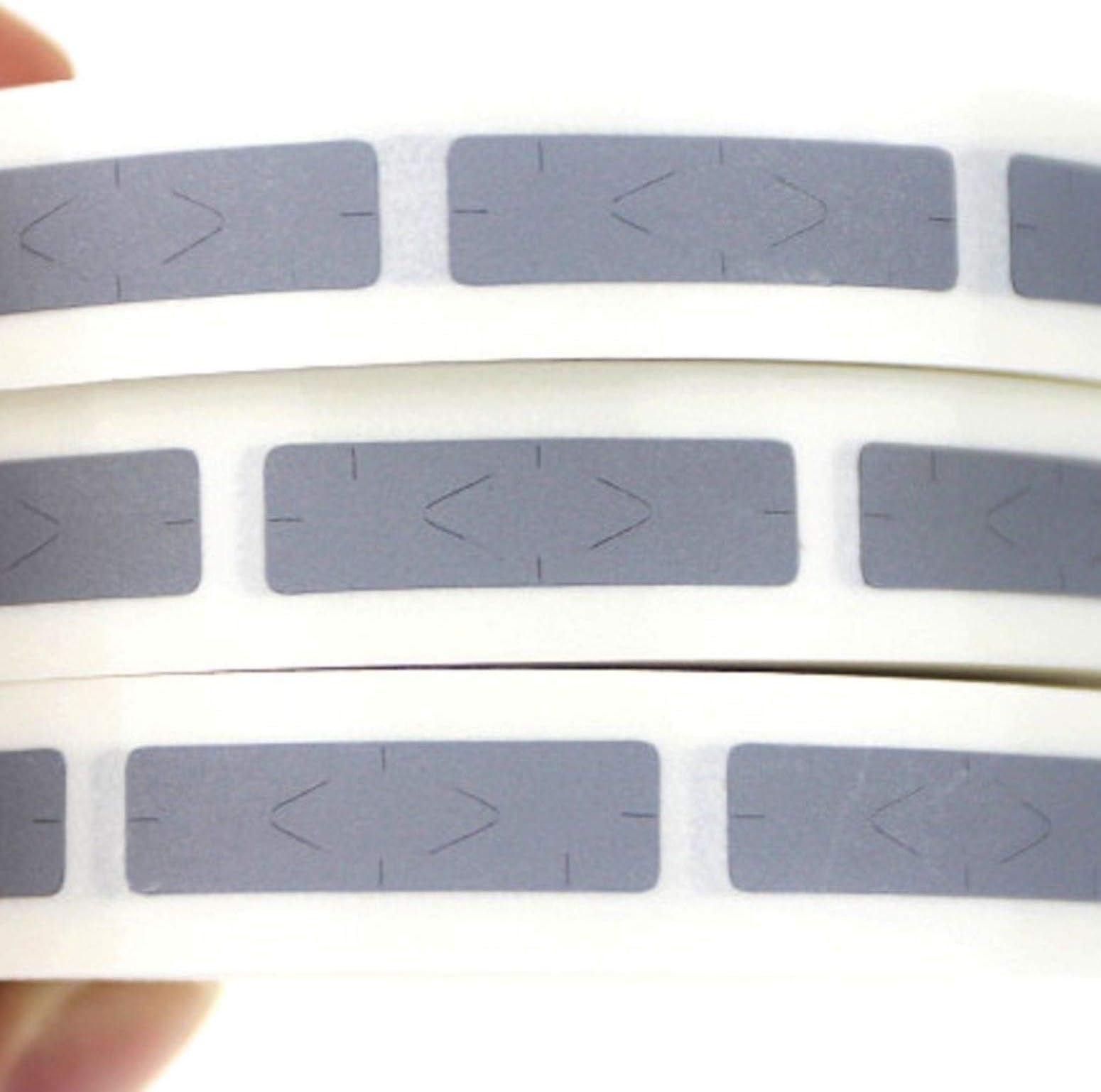 Scrape Pin Code Scratch Off Labels Silver Gift Card Scratch Off Sticker for Business Games and Learning Purposes [0.24" x 1.57"inch] [6 x 40mm] [Roll of 1000]