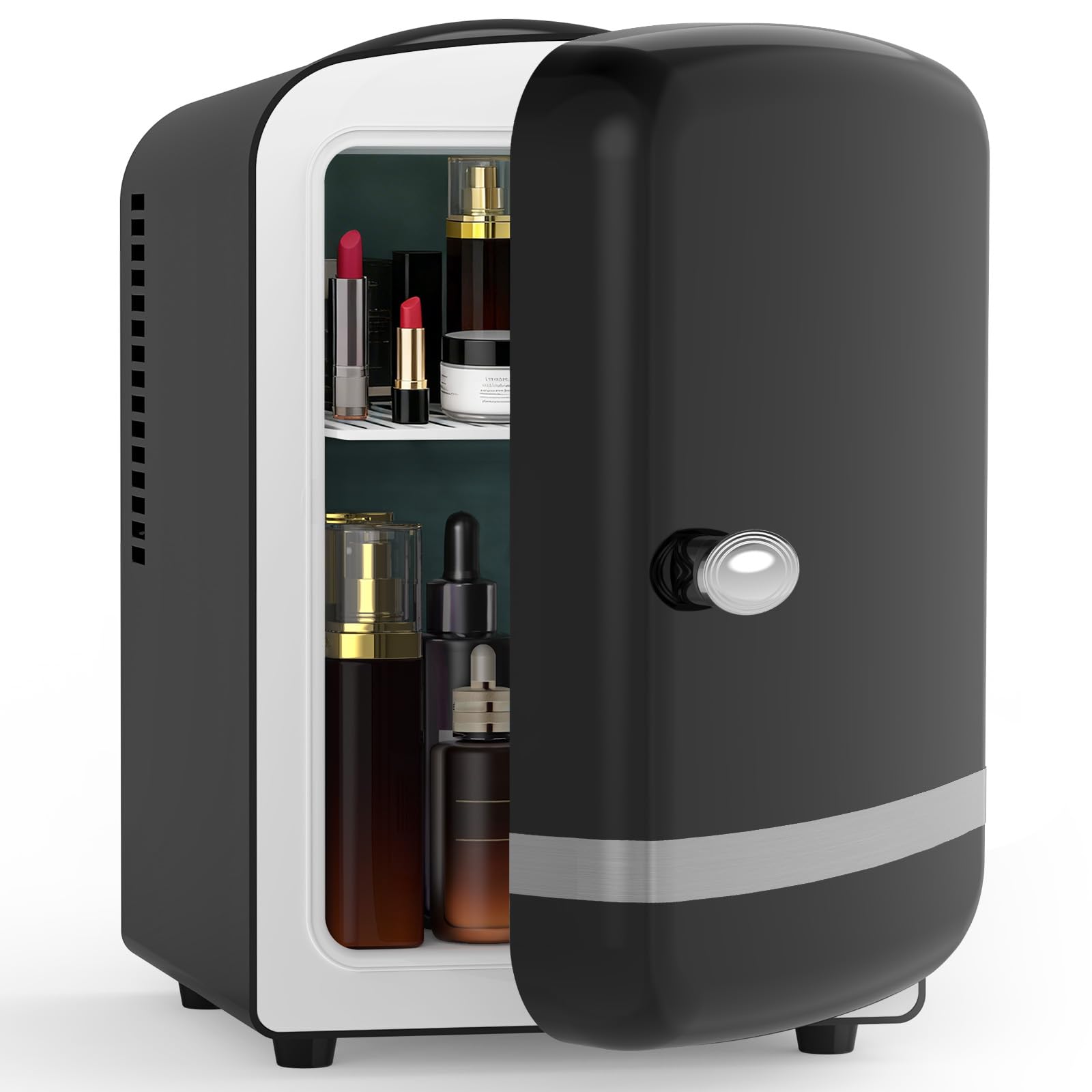 Electactic Mini Fridge for Bedroom, 4L/6