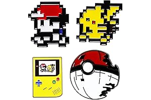 Pounchi Cute Cartoon Splatoon Pins (4 Pcs)