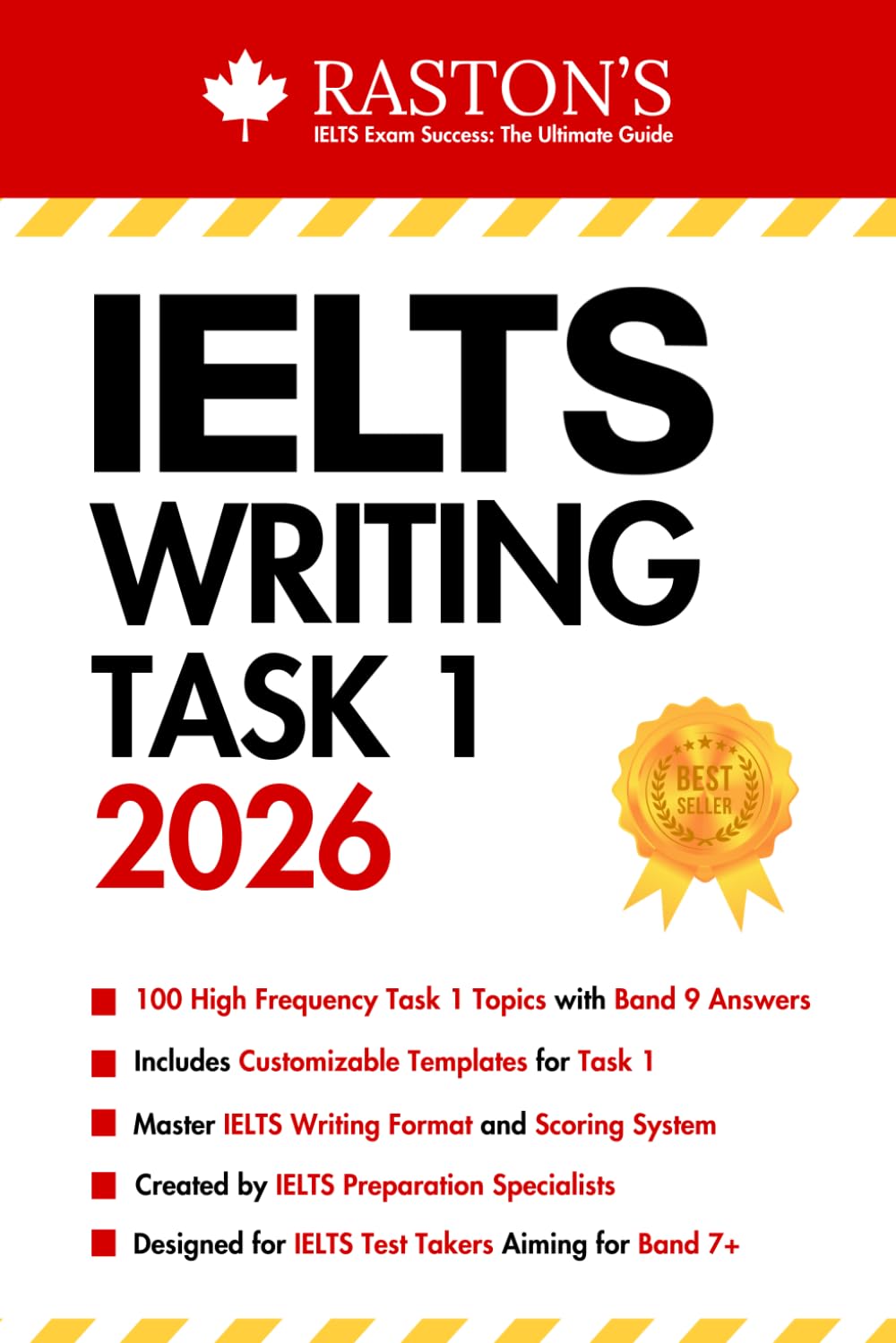 IELTS Writing Task 1 - 100 Task 1 Topics with Band 9 Answers + Expert Tips & Templates + 2000 IELTS Vocabulary for Letters & Essays (IELTS Practice Books: Target Band 9)