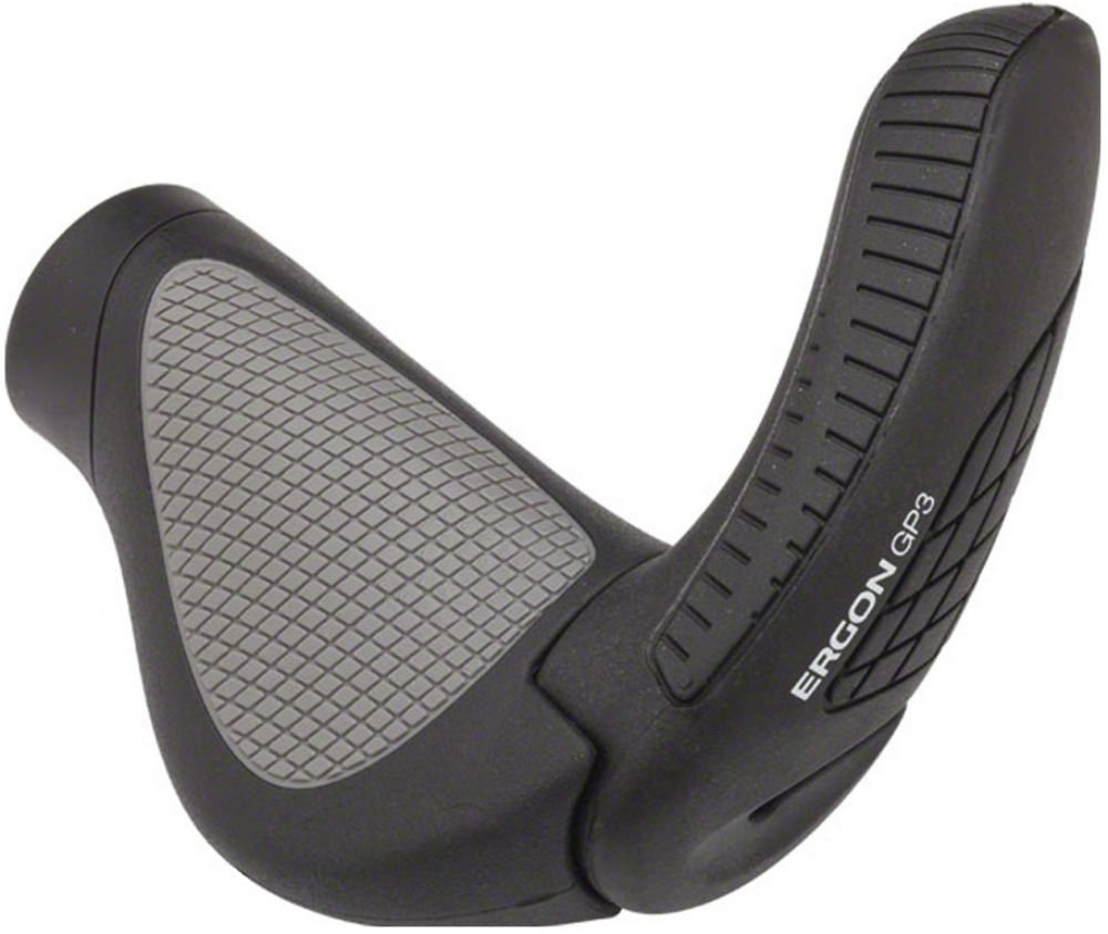 Ergon Fahrradlenkergriffe GP3, standard, Large (Hand size 8.5-10.5)