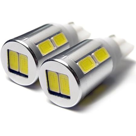 Amazon ストリーム Rn Rn6 Rn7 Rn8 Rn9 T10 Led ポジションランプ ポジション灯 ポジション球 純正交換 バルブ 10w サムスン製 白 ホワイト 2個セット クリアランスランプ 車 バイク