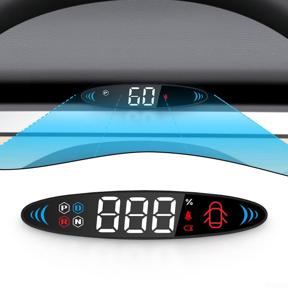 Para Tesla modelo 3/Y 2019-2023 HUD pantalla cabeza alta pantalla LCD velocímetro
