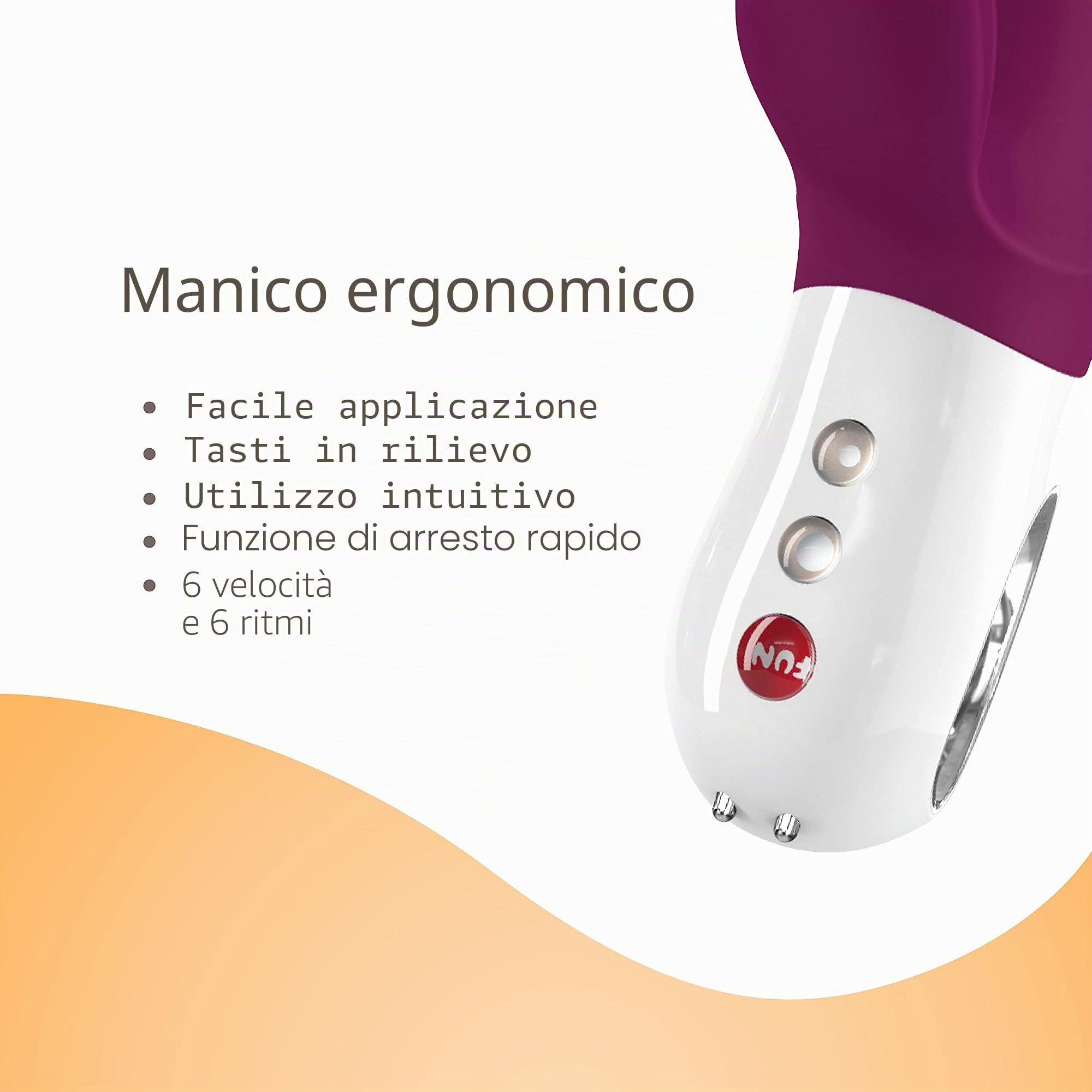 Fun Factory MISS BI - Vibratore rabbit per donna | Clitoride e punto G | donna, Clitoride e punto G, Silicone, Viola | Viola