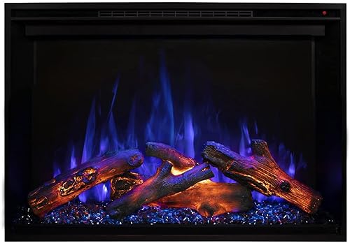 Modern Flames - Chimenea eléctrica integrada Redstone de 30 pulgadas