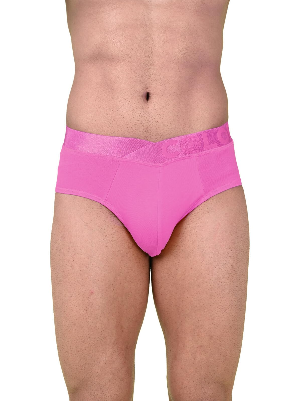 Men's Cotton Solid Outer Elastic Briefs/Underwear - Pack of 1 (#1002)-picture-51