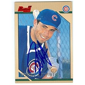 Bobby Morris autographed baseball card (Chicago Cubs) 1996 Topps Bowman #274 – Baseball Slabbed Autographed Cards