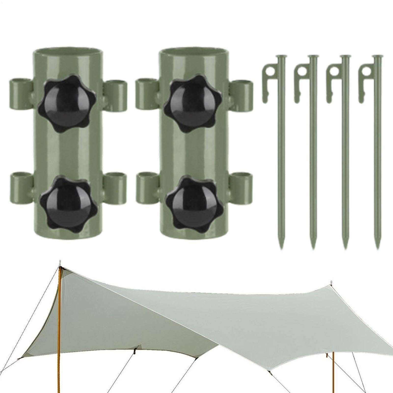 Base de soporte de caña CompactShade para exteriores y senderismo