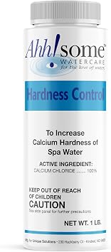 Ahh!Some Water Care Hardness Control, 1 lb Calcium Booster for Hot Tubs & Spas, Prevents Corrosion, Itching, and Staining, Easy to Use Water Hardener, Calcium Water Hardener Spa & Hot Tub Chemicals