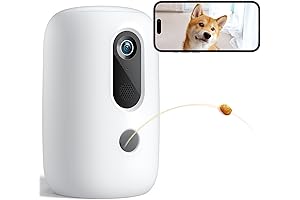Pet Cube Pet Camera with Treat Dispenser 2K Video