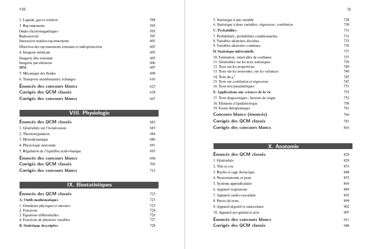 Tout le PASS & LAS en QCM et exercices 2024-2025: Tout le tronc commun du parcours Acces Santé
