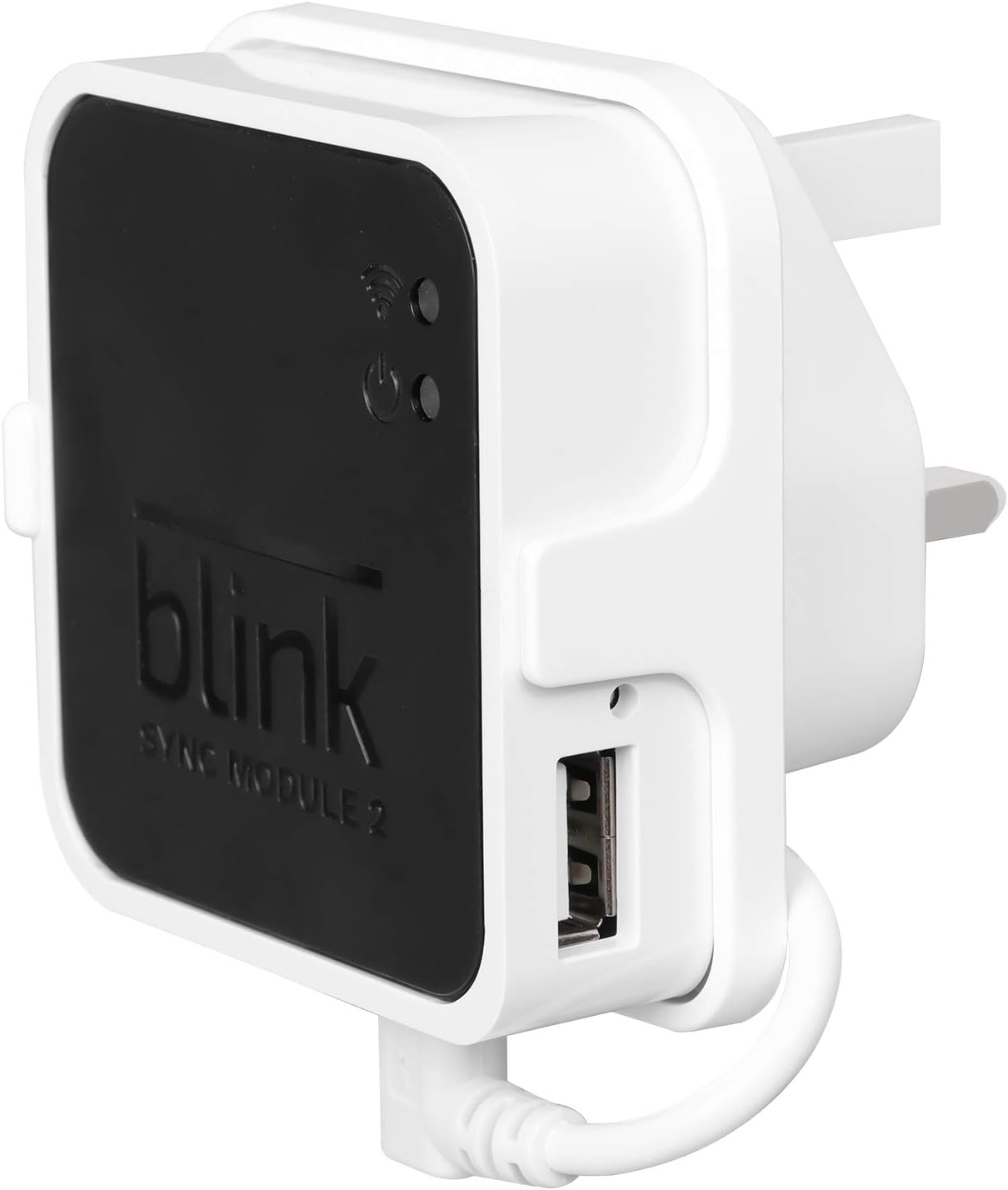 Outlet Holder Compatible with Blink Sync Module 2 Blink Sync Module, 1 PCS Module Mount | White
