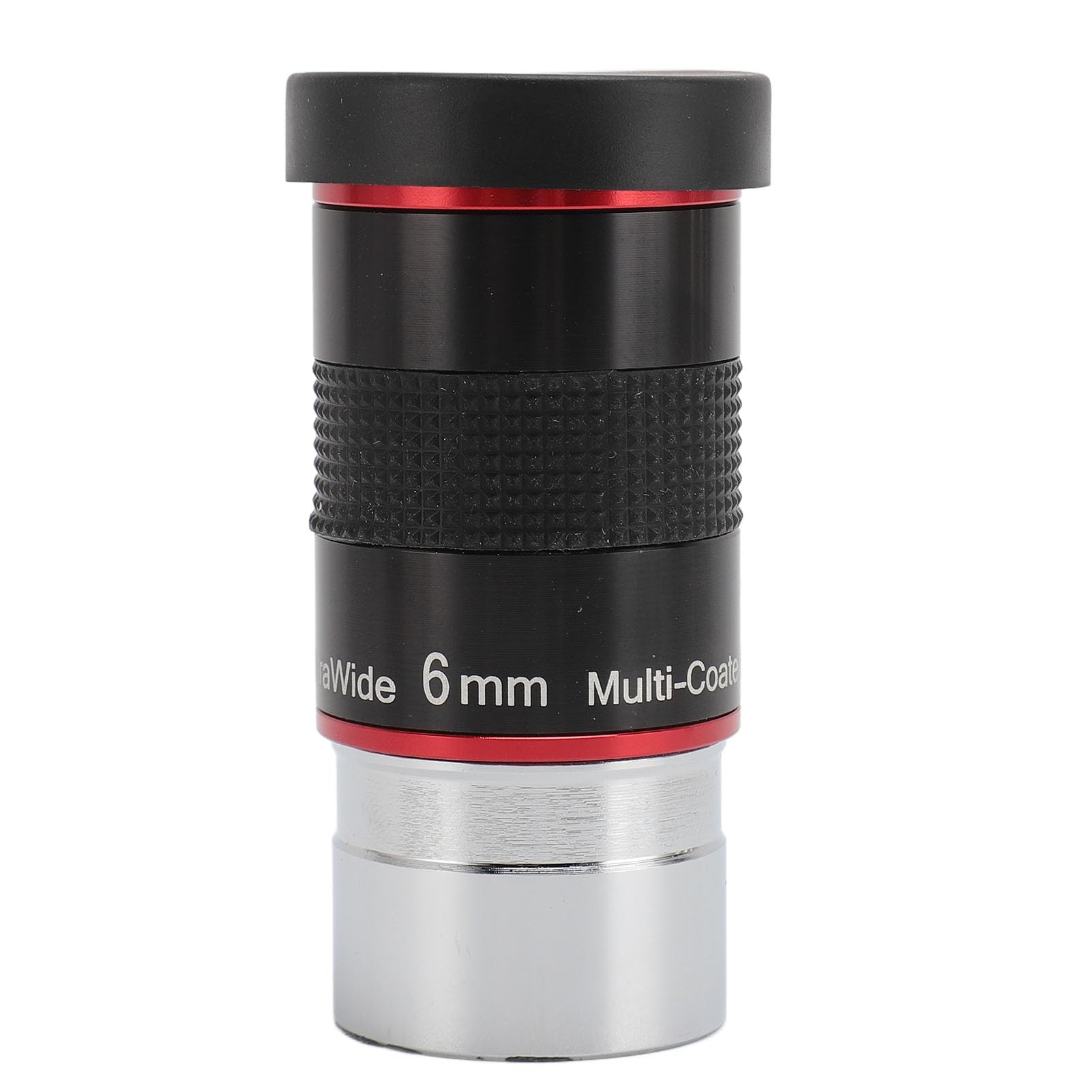 Tbest Télescope Oculaire 1,25 Pouce 68 Degrés Grand Angle 6 Mm Astronomique pour L'observation de la Lune Accessoire en Alliage en Aluminium Verre Optique