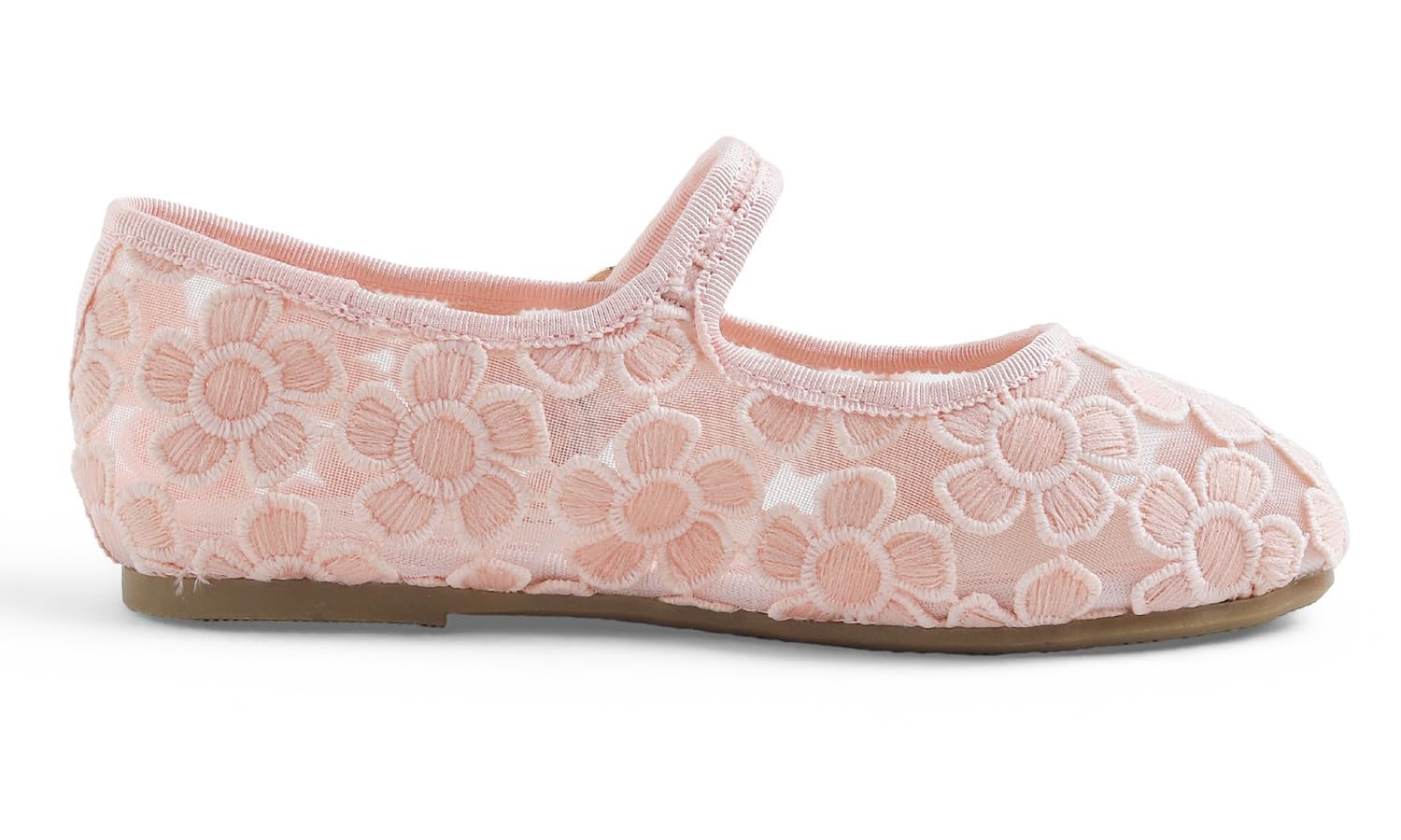 Feversole Lace Bailarinas Niña de Vestir Zapatos Cómodos para Ceremonias Ballet Flats