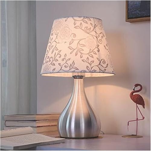 XXCCHH Bedside Table Lamp Styles Bedroom Table Lamp Romantic Warm Bedside Light Night Living Room Study Room Lampara De Mesa for Living Room