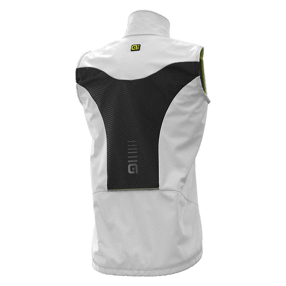 Ale Smanicato Guscio Antivento Light Pack (M, Bianco)