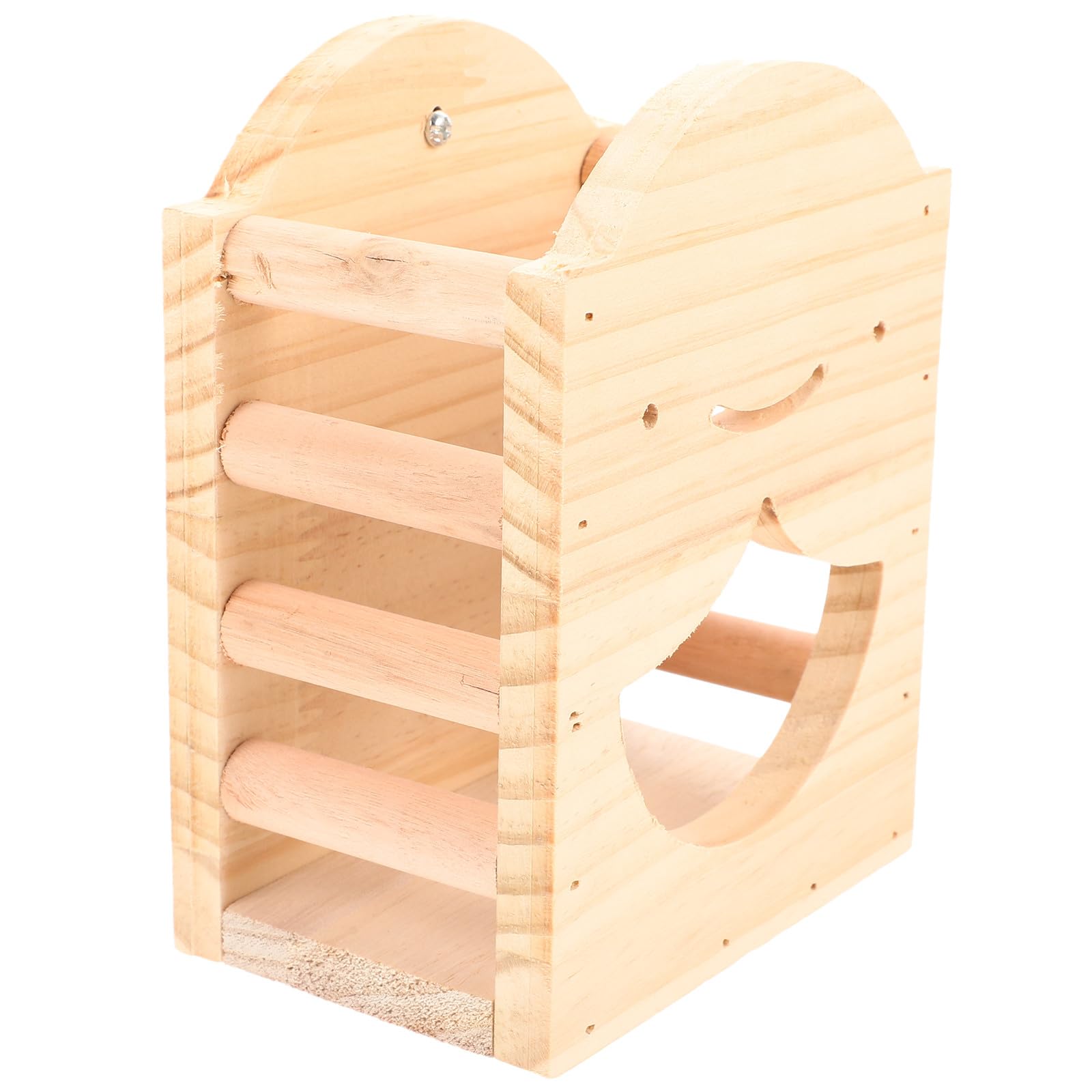 Comedero de madera para conejos y cobayas VALICLUD para jaulas interiores