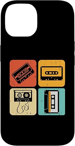 Miniatura 4 de Cassette Tape Music 70s 80s 90s Retro Playlist Case for iPhone 16 Pro Max