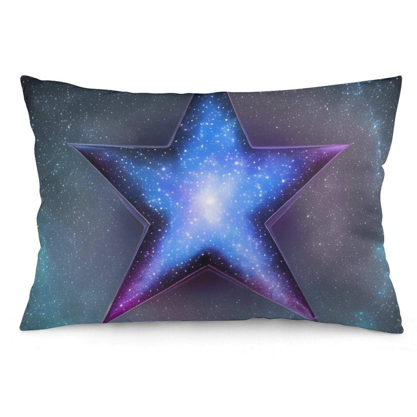 NTVOWPZO 2 Pack Decoration Throw Pillow Covers 20"x30" Pillowcases Covers Stars Pillowcases Modern Farmhouse Home Decor Sofa Cushions Covers for Couch Bed Living Room