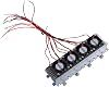 12V 288W Semiconductor Thermoelectric Cooler Peltier Electronic Cooling Radiator Refrigerator Cooler Peltier Electronic Cooling Radiator