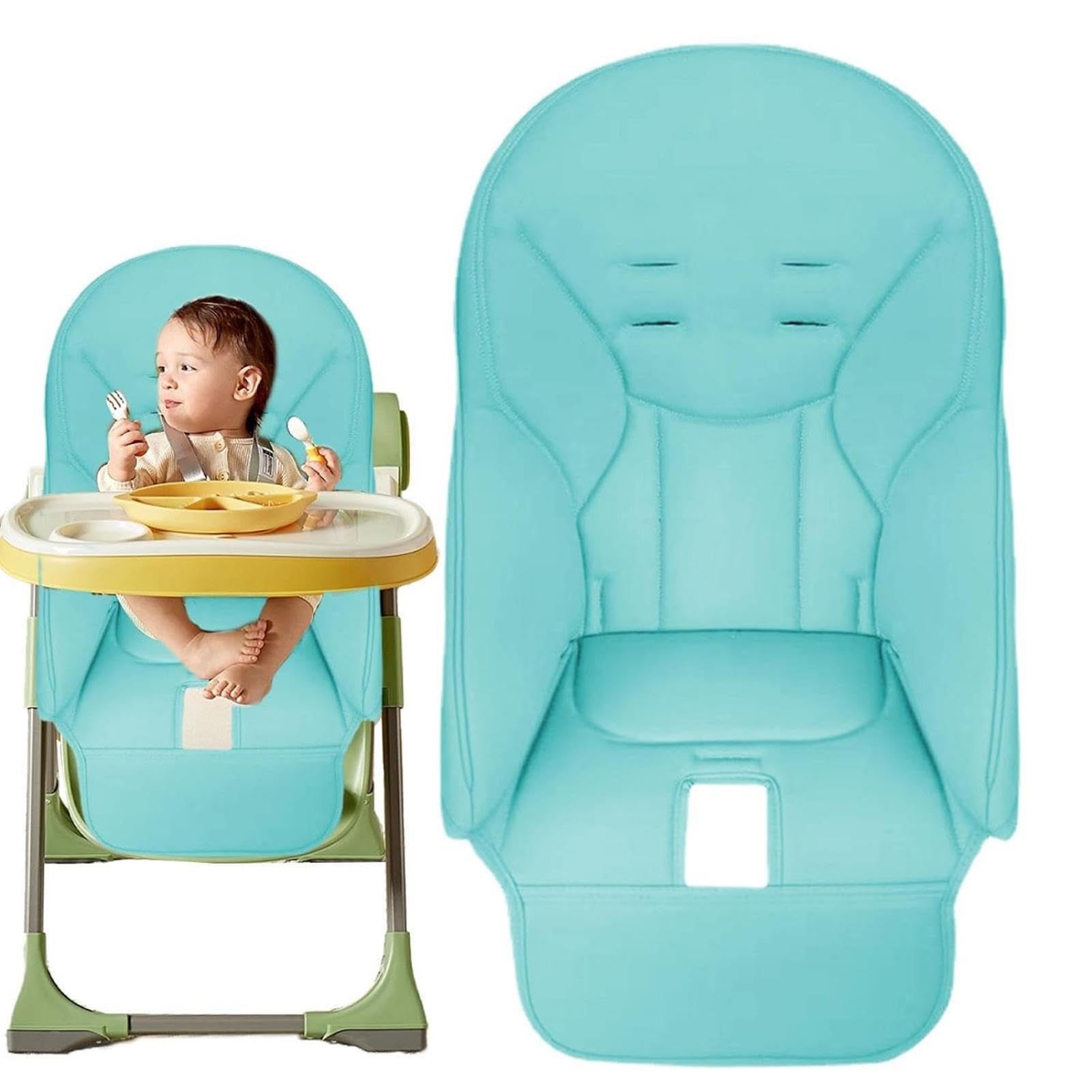 Baby Hochstuhl Sitzbezug, Baby Hochstuhl Bezug, Baby Esszimmerstuhl Sitzkissen PU-Leder Hochstuhl Sitzauflage Universeller Ersatzbezug Für Peg Perego,Siesta Zero3,Baoneo,Kosmic Jané