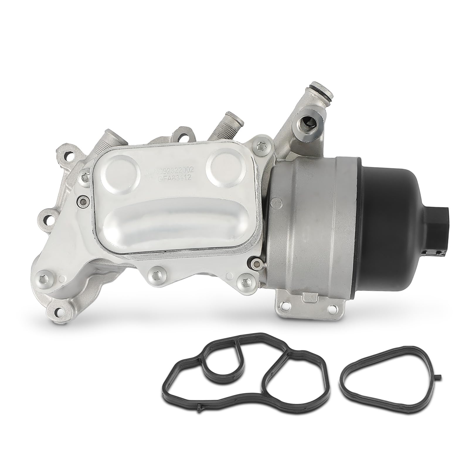 Frankberg Refroidisseur d'huile 11428643745 | Compatible avec: DS5, 308 II L3 LB LH LP LW, M.i.n.i Cabriolet R57, 3008 SUV M4 MC MJ MR, DS3 Cabriolet SB