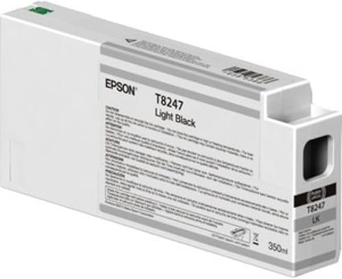 Epson Cartucho de tinta UltraChrome HD - 11.8 fl oz negro claro (T824700)